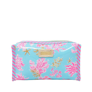 Lilly Pulitzer by Lifeguard Press - Pencil Pouch, Royal Coral