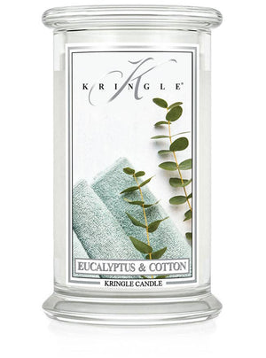 Eucalyptus & Cotton Large 2-Wick