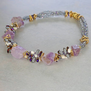 Gemstones & Crystal Short Necklaces