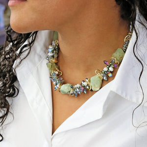 Gemstones & Crystal Short Necklaces