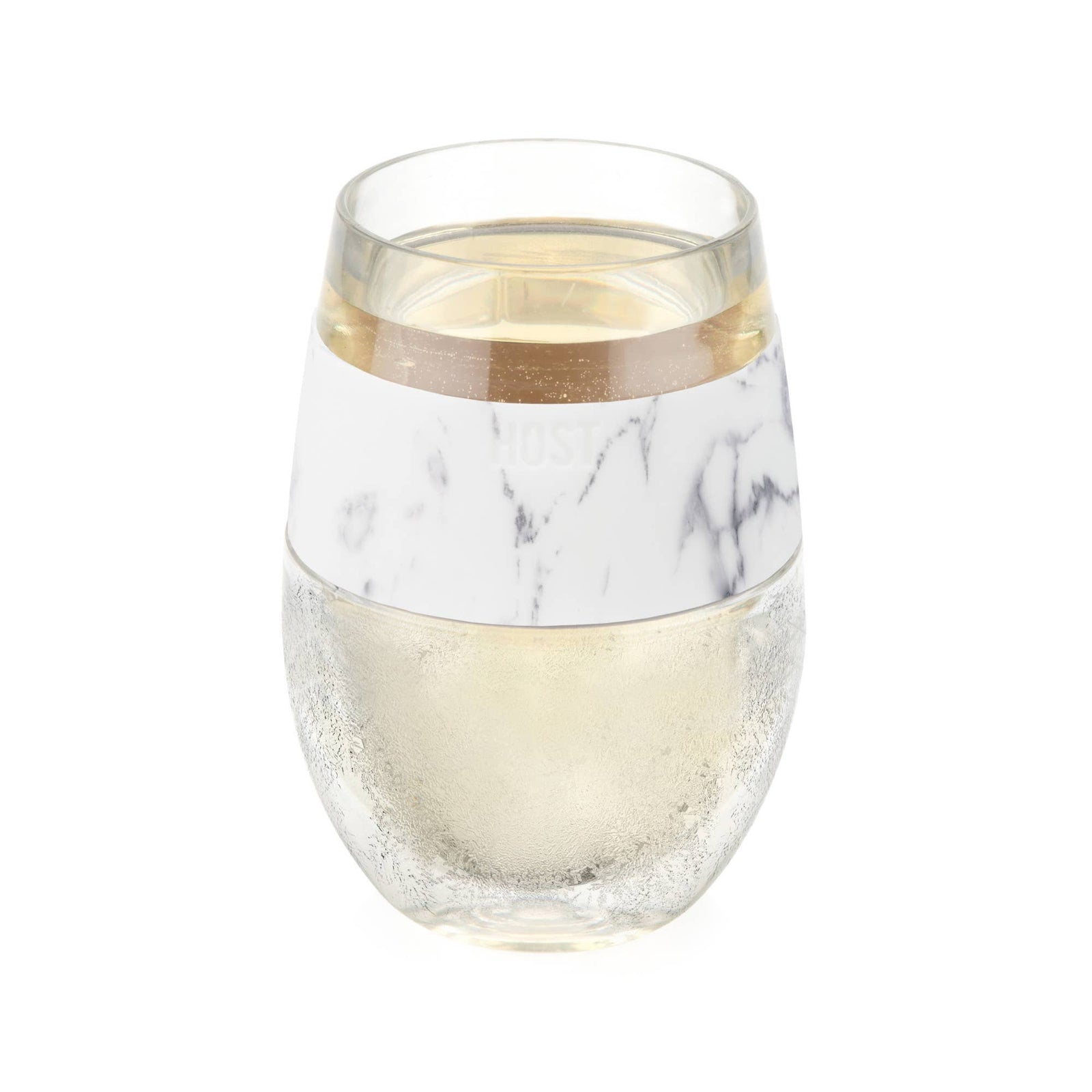 Wine FREEZE™ Cooling Cup Insulated w/ Cooling Gel - Marble