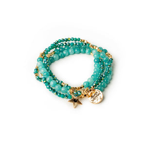 Soul Stacks Terra Stone Wrap Bracelet & Necklace