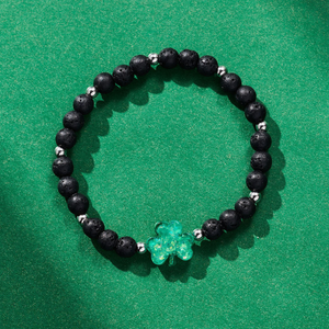 Men's Holy Water Shamrock Bracelet (3 Colors)