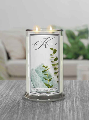 Eucalyptus & Cotton Large 2-Wick