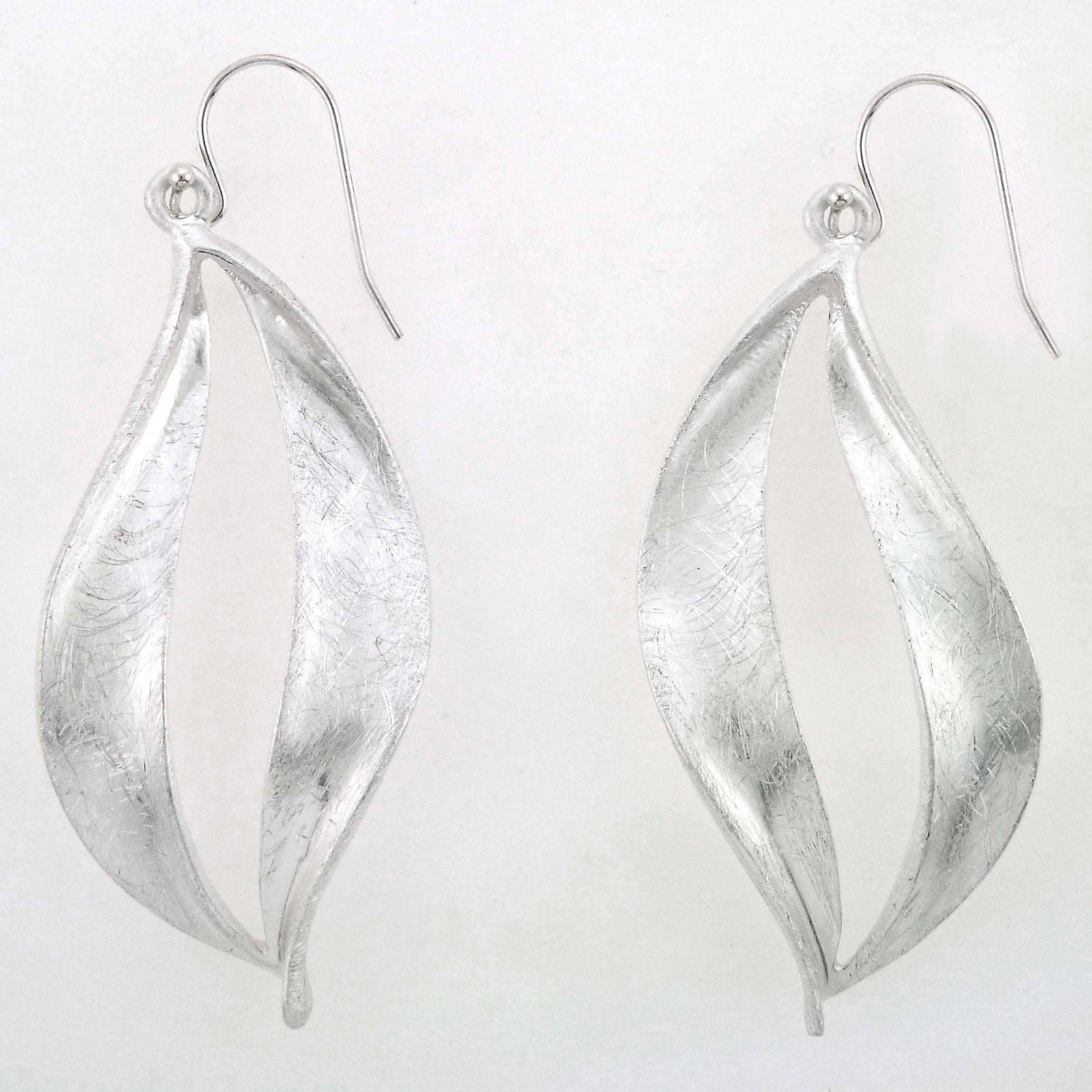 Open Center Leaf Earrings