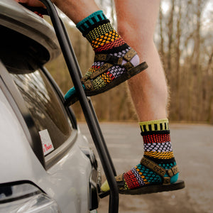 Solmate Socks - Artichoke Crew Socks