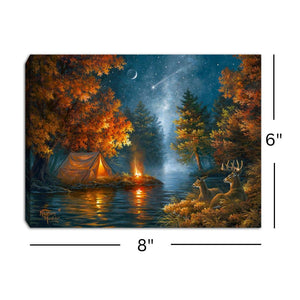 Wishing Upon a Star 8x6 Lighted Tabletop Canvas
