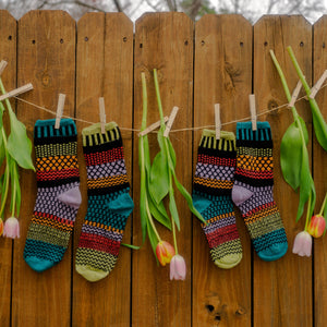 Solmate Socks - Artichoke Crew Socks