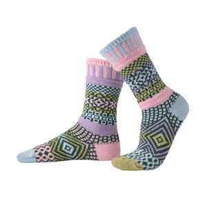 Solmate Socks - Lilac Crew Socks