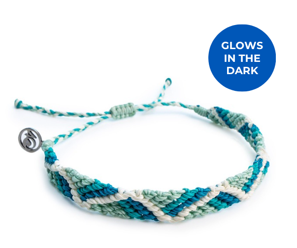 4ocean Riptide Bracelet - Mint Glow