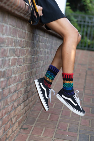 Solmate Socks - Gemstone Crew Socks