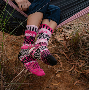 Solmate Socks - Pinktober Crew Socks