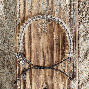 4ocean Shark Beaded Bracelet - Black