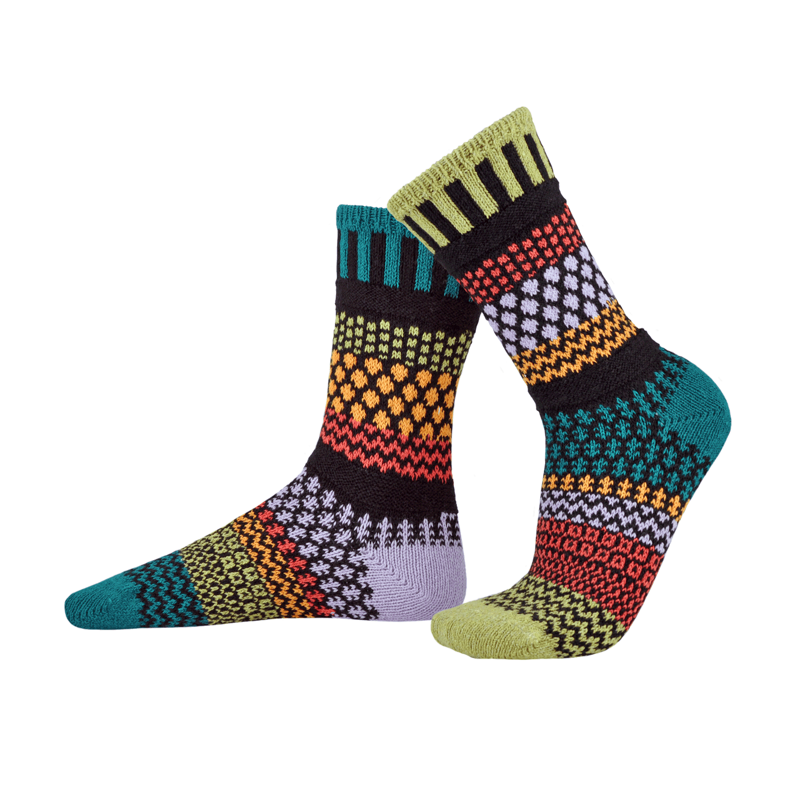 Solmate Socks - Artichoke Crew Socks