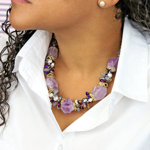Gemstones & Crystal Short Necklaces