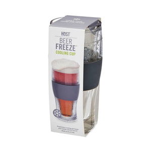 Beer FREEZE™ Cooling Cup Insulated w/ Cooling Gel - Gray