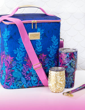 Lilly Pulitzer by Lifeguard Press - Wine Carrier, Calypso Coast Engineered