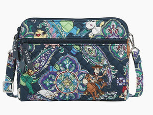 Triple Compartment Crossbody