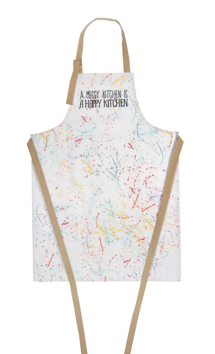 Happy Kitchen Splatter Apron