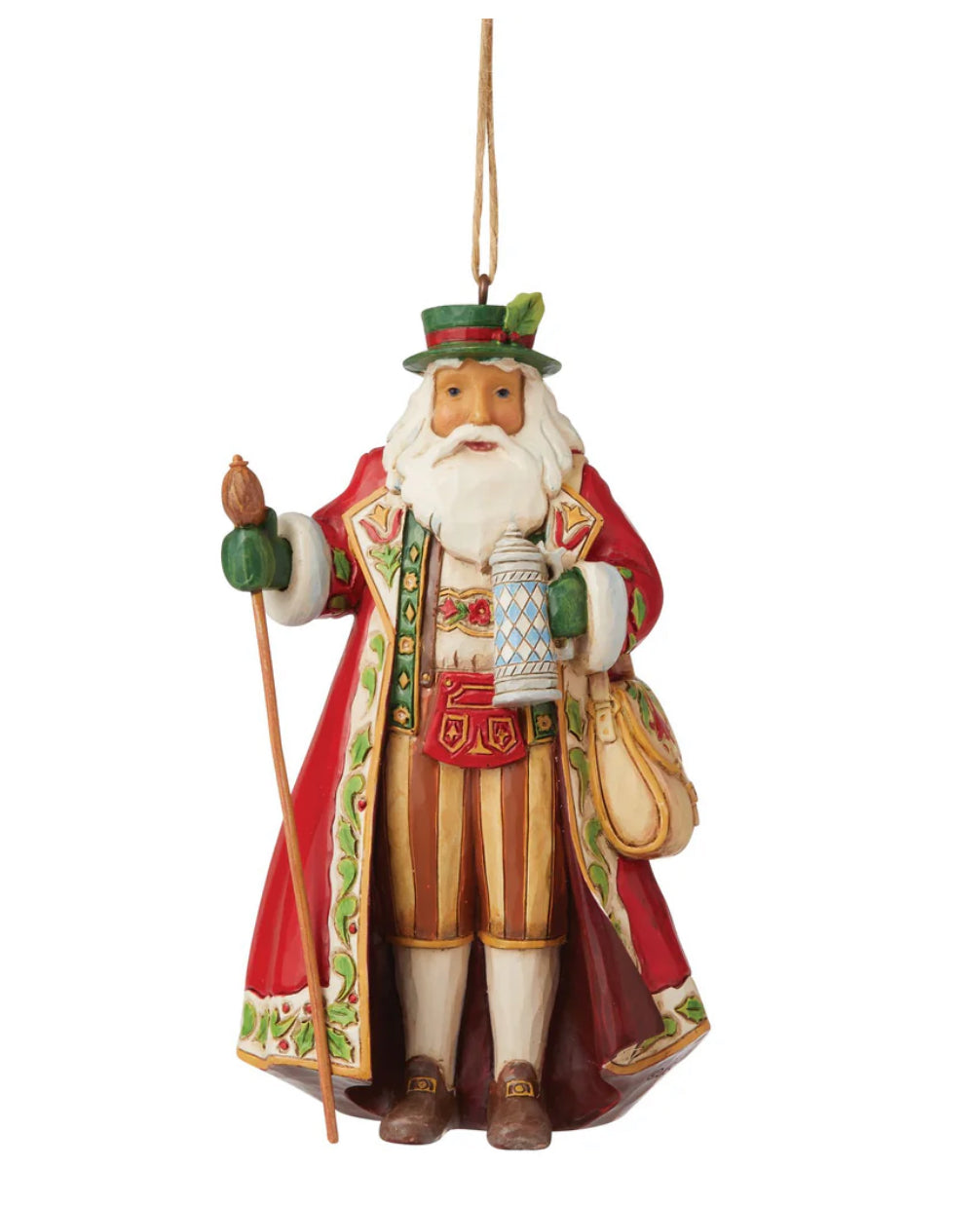 German Santa Ornament