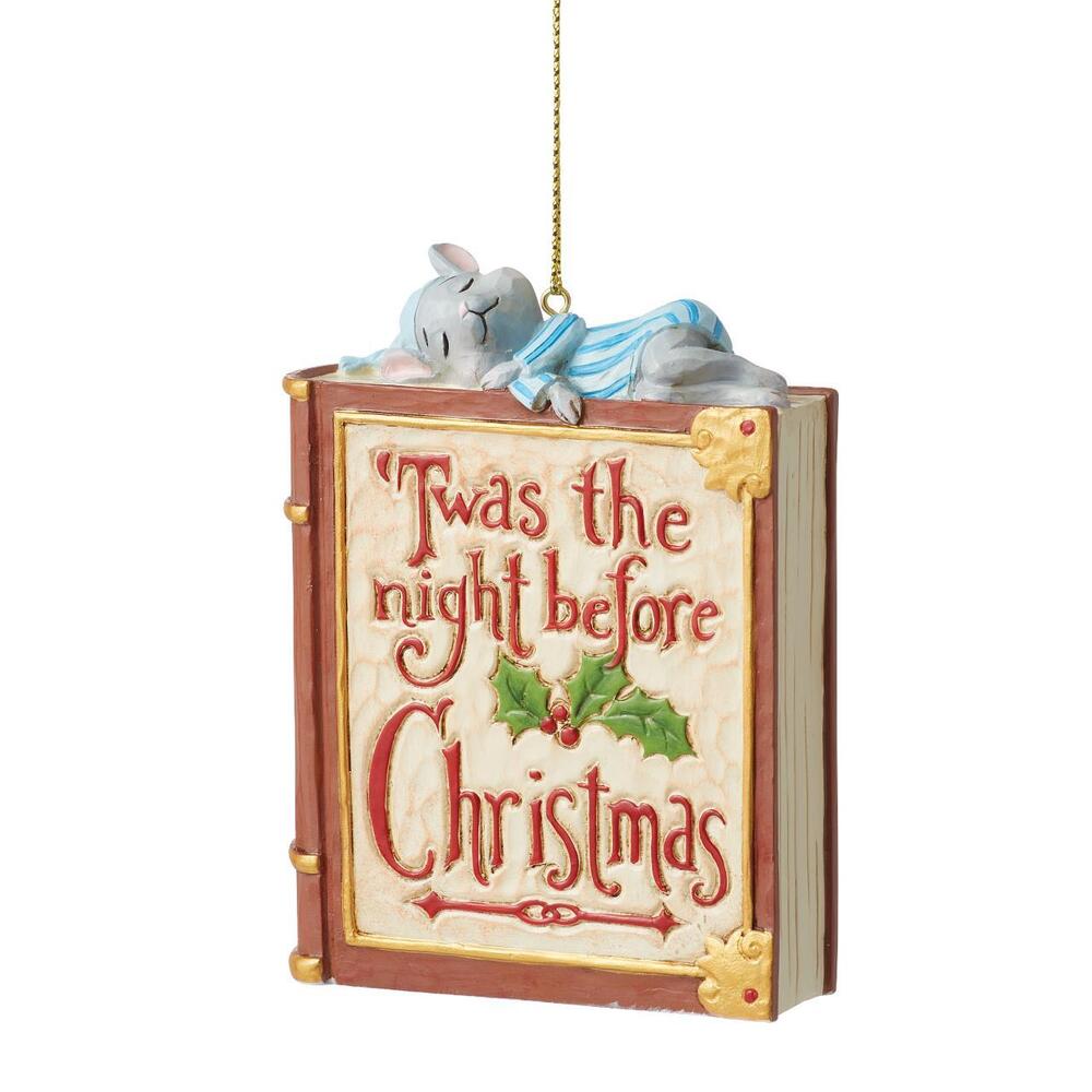‘Twas the Night Book Ornament