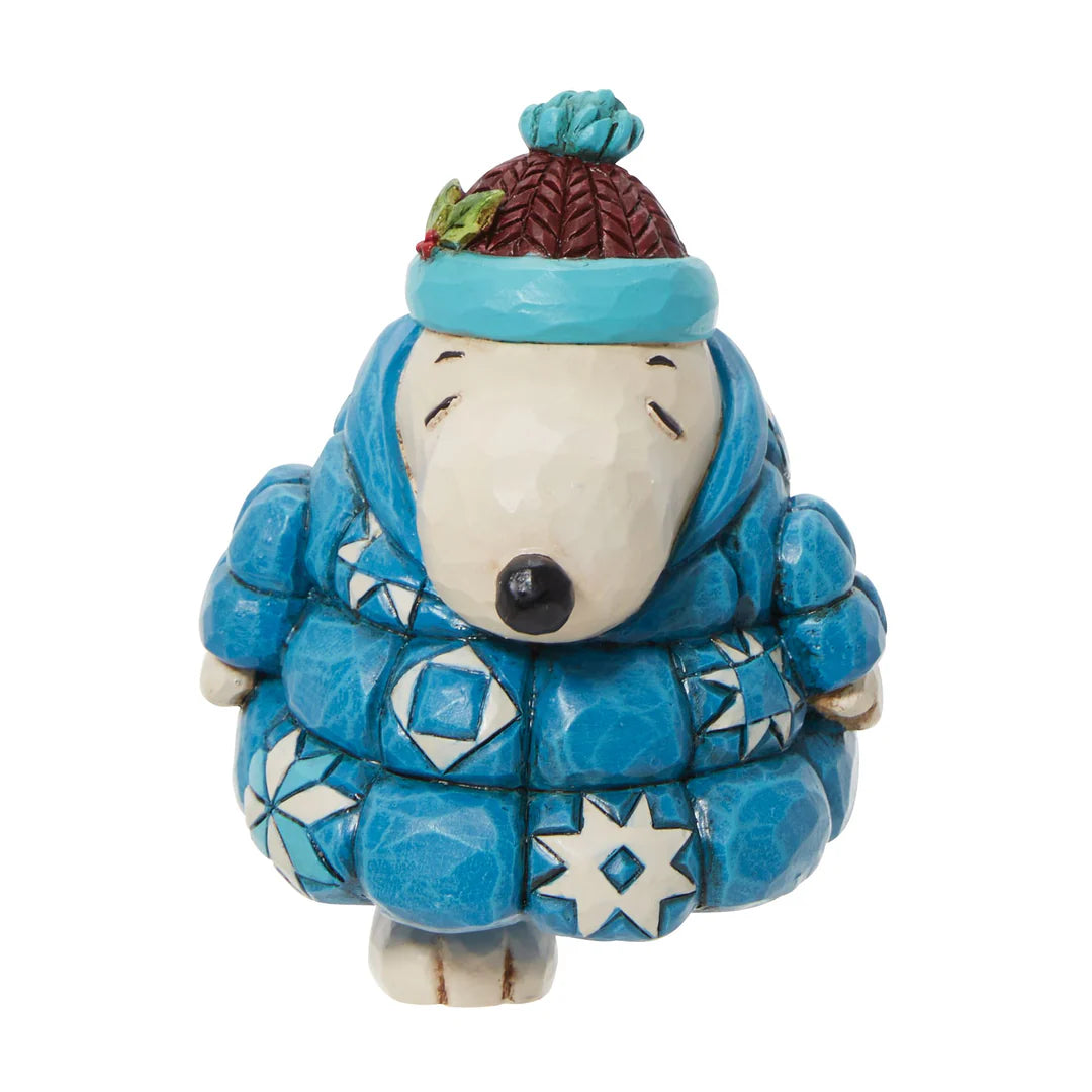 Snoopy Puffer Jacket Figurine