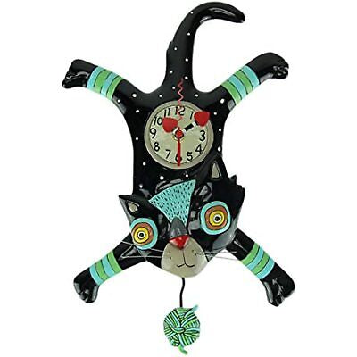 “Craft Attack” Black Cat Clock