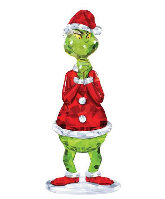 Grinch Acrylic Facet Figurine