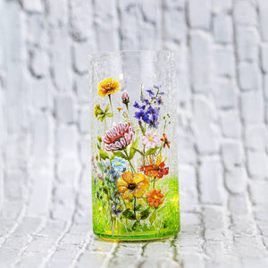 Blooming Garden Pillar with LED String Lights