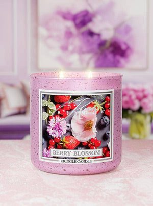 Berry Blossom 2-wick candle