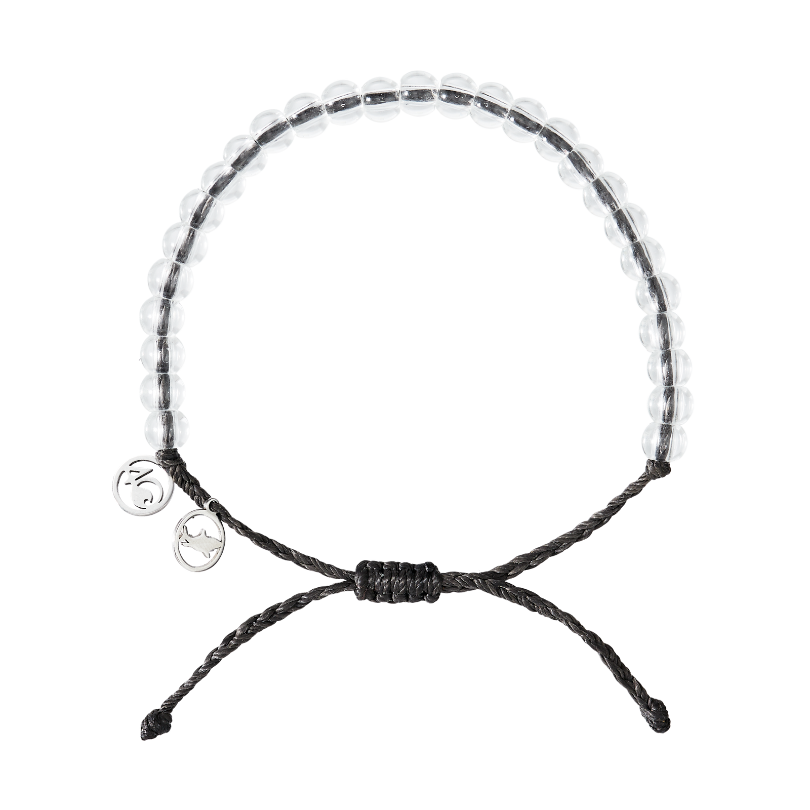 4ocean Shark Beaded Bracelet - Black