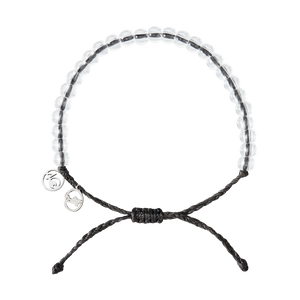 4ocean Shark Beaded Bracelet - Black