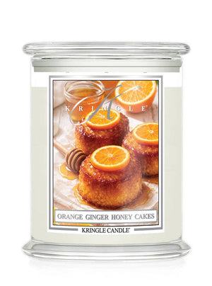 Orange Ginger Honey Cakes Large 3-wick