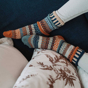 Solmate Socks - Nutmeg Crew Socks
