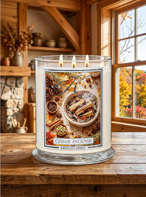 Cedar Incense Large 3-wick