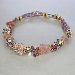 Gemstones & Crystal Short Necklaces