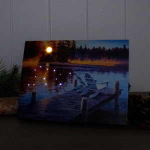 Magic Morning 8x6 Lighted Tabletop Canvas