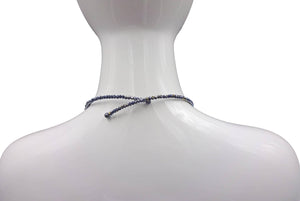 Druzy Pendant Memory Wire Choker