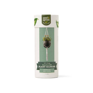 Seed & Sprout Let's Hang Macrame Plant Hanger