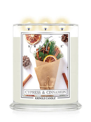 Cypress & Cinnamon Large 3-Wick