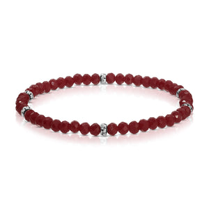 Mini Crystal Beaded Stretch Bracelets