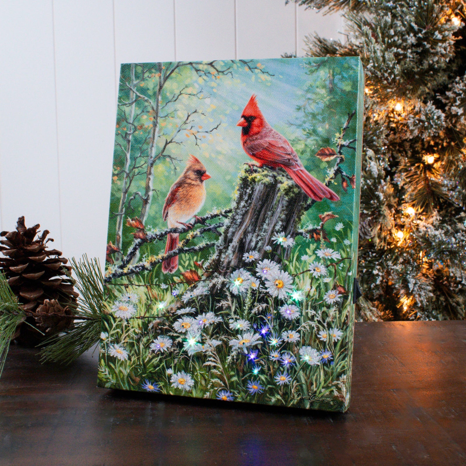 Golden Light 6x8 Lighted Tabletop Canvas