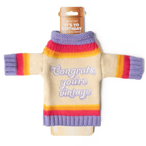 It's Yo Birthday Wine & Bottle Sweater