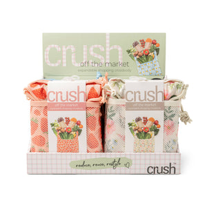 Crush Off The Market Expandable Shopping Crossbody