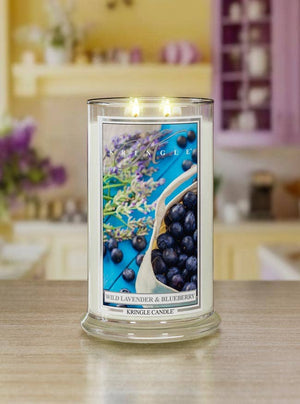 Wild Lavender & Blueberry Large 2-Wick