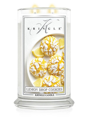 Lemon Drop Cookies Large 2-Wick