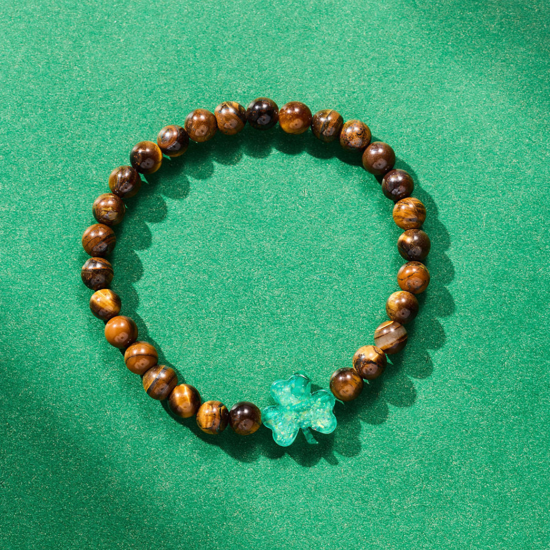 Men's Holy Water Shamrock Bracelet (3 Colors)
