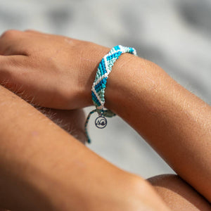 4ocean Riptide Bracelet - Mint Glow