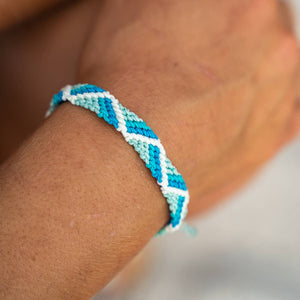 4ocean Riptide Bracelet - Mint Glow