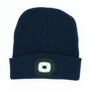 Night Scope Rechargeable LED Beanie-Black